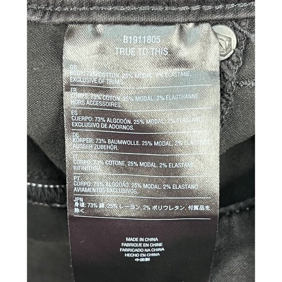 Volcom Brand Jeans Black Legging Ankle Fit Jeans Sz 22 W - Picture 4 of 5